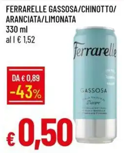 IperFamila Ferrarelle Gassosa offerta