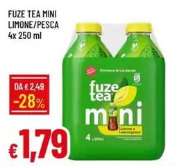 IperFamila fuze tea mini offerta