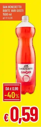 IperFamila San Benedetto Ginger offerta
