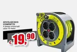 Il Gigante AVVOLGICAVO COMPATTO offerta
