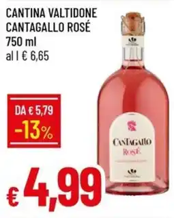 IperFamila Cantagallo Rosé offerta