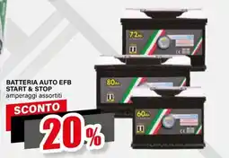 Il Gigante Batteria auto efb start & stop offerta