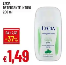 IperFamila LYCIA DETERGENTE INTIMO offerta