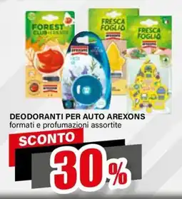 Il Gigante Deodoranti per auto Arexons offerta