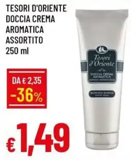 IperFamila Tesori d'Oriente Doccia Crema Aromatica offerta