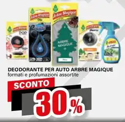 Il Gigante Deodorante per auto arbre magique offerta