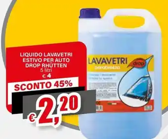 Liquido Lavavetri Drop Rhütten