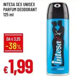 IperFamila Intesa Sex Unisex Parfum Deodorant offerta