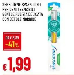 IperFamila Sensodyne spazzolino per denti sensibili offerta
