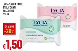 IperFamila LYCIA SALVIETTINE STRUCCANTI offerta