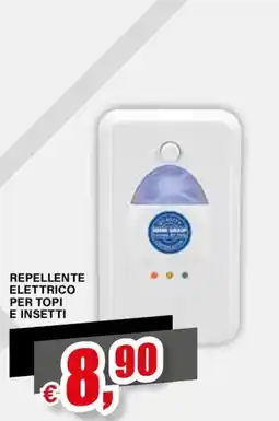 Il Gigante Repellente elettrico per topi e insetti offerta