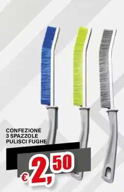 Il Gigante SPAZZOLE PULISCI FUGHE offerta