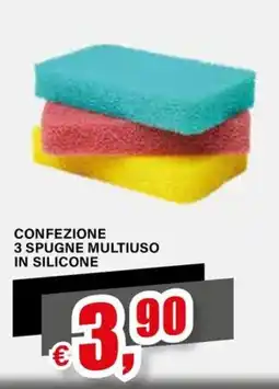 Il Gigante SPUGNE MULTIUSO IN SILICONE offerta
