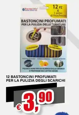 Il Gigante Bastoncini profumati per la pulizia delle tubature offerta
