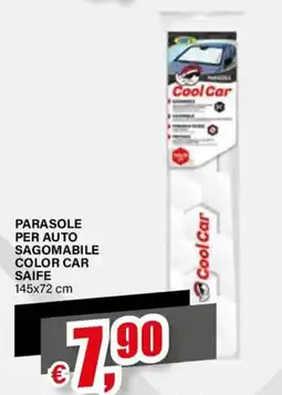 Il Gigante PARASOLE PER AUTO SAGOMABILE COLOR CAR offerta