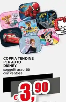 Il Gigante Coppia tendine per auto Disney offerta
