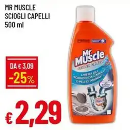 IperFamila Mr Muscle Sciogli Capelli offerta
