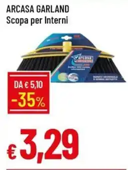 IperFamila ARCASA GARLAND Scopa per Interni offerta