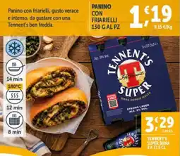 Deco Superfreddo Panino con friarielli Tennent's offerta