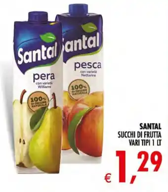 Deco Maxistore Santal succhi di frutta offerta