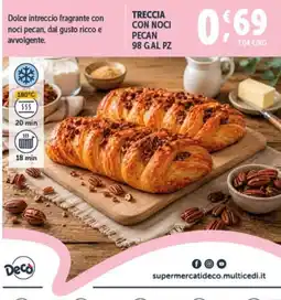 Deco Superfreddo TRECCIA CON NOCI PECAN offerta