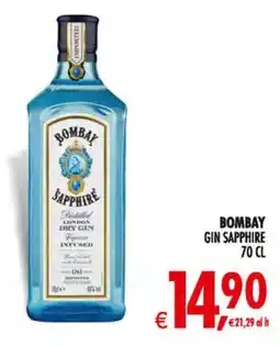 Deco Maxistore Bombay Gin Sapphire offerta