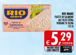 Deco Maxistore RIO mare Filetto di Salmone all'Olio Extra Vergine di Oliva offerta