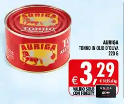 Deco Maxistore AURIGA TONNO IN OLIO D'OLIVA offerta