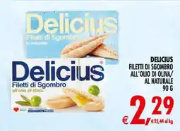 Deco Maxistore Delicius Filetti di Sgombro offerta