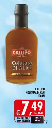 Deco Maxistore CALLIPO Colatura di Alici offerta