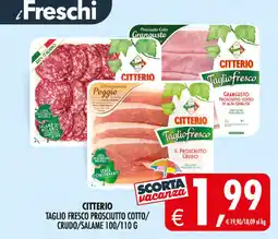 Deco Maxistore CITTERIO TAGLIO FRESCO PROSCIUTTO COTTO/CRUDO/SALAME offerta