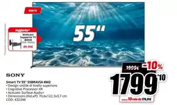 MediaWorld SONY Smart TV 55" 55BRAVIA 8M2 offerta
