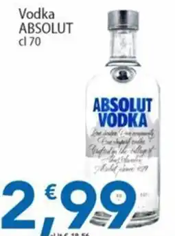 Sidis Vodka ABSOLUT offerta