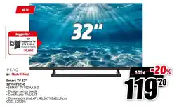 MediaWorld Smart TV 32" PEΛQ offerta