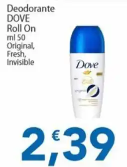 Sidis Deodorante DOVE Roll On offerta