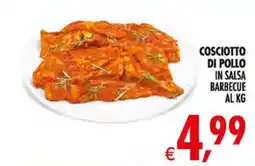 Deco Maxistore Coscio di pollo in salsa barbecue offerta