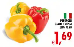 Deco Maxistore Peperoni gialli e rossi offerta