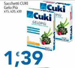 Sidis Sacchetti CUKI Gelo Più offerta
