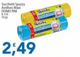 Sidis Sacchetti Spazzy Antiforo Maxi offerta