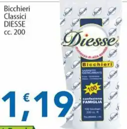 Sidis Bicchieri Classici Diesse offerta