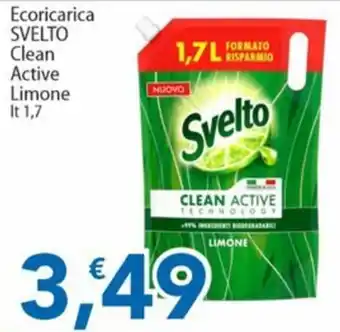Sidis Ecoricarica SVELTO Clean Active Limone offerta