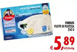 Deco Maxistore Findus Filetti di Platessa offerta