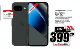 MediaWorld Google Pixel Gemini Smartphone Pixel 10a offerta