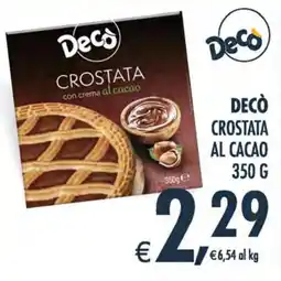 Deco Maxistore Decò Crostata al cacao offerta