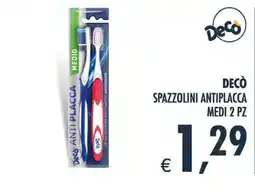 Deco Maxistore Decò Spazzolini Antiplacca offerta