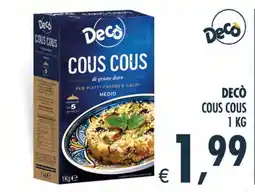 Deco Maxistore Decò Cous Cous offerta