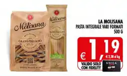 Deco Maxistore La Molisana Pasta Integrale offerta