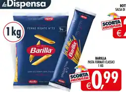 Deco Maxistore Barilla Pasta Formati Classici offerta