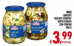 Deco Maxistore NERI CARCIOFI tagliati marinati offerta