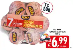 Deco Maxistore RIO MARE TONNO ALL'OLIO D'OLIVA offerta